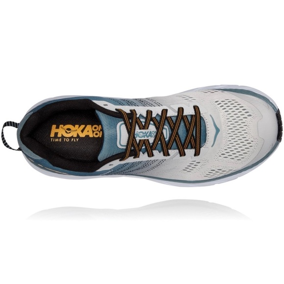 Hoka Other - Hoka One One Clifton 6 Running Shoes sneakers lightweight Lead Lunar Rock 10